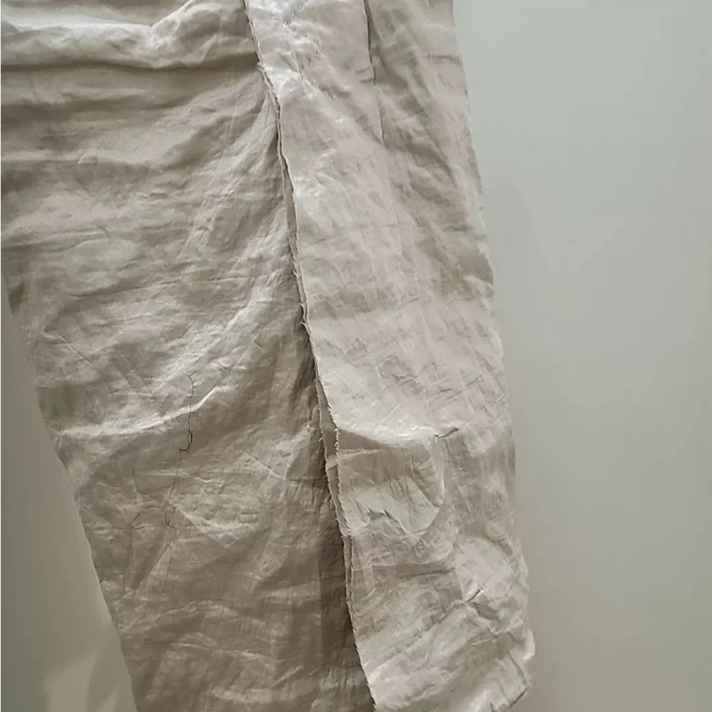 Donna Karan Sz US 4, GB 6 Ecru Silk Skirt - Picture 5 of 16